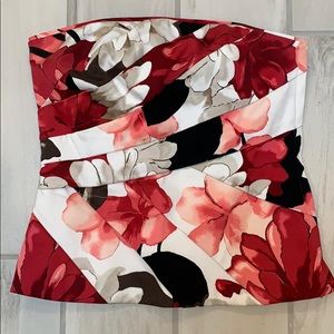 Dressy strapless top